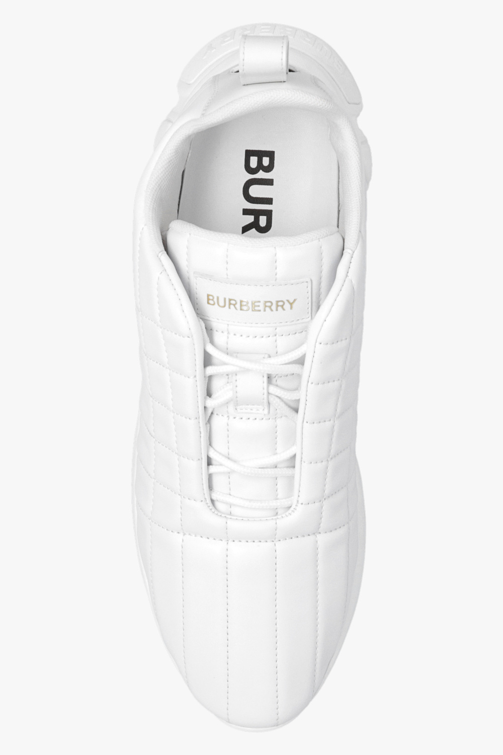 Burberry sales shoes white